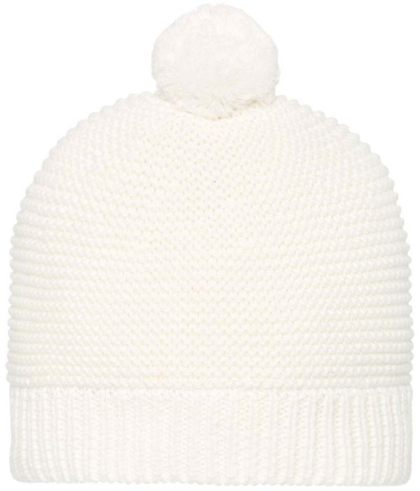 Toshi Oganic Beanie Love - Cream (Size NB-2) Discount