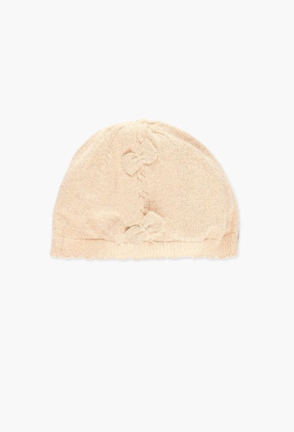 Boboli Knitwear Hat for Baby Girl in Beidge (Size 6M - 6Y) For Cheap