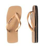 Damien Hall Flip Flops - Tan (Size 8-1) Sale