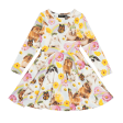 Rock Your Kid Easter Parade Waisted Dress - Multi (Size 2-7) Online Hot Sale