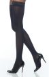 Soft Opaque | Thigh High Compression Stockings | Open Toe | 15-20 mmHg Online now