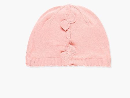 Boboli Knitwear Hat for Baby Girl in Pink (Size 6M - 6Y) Fashion