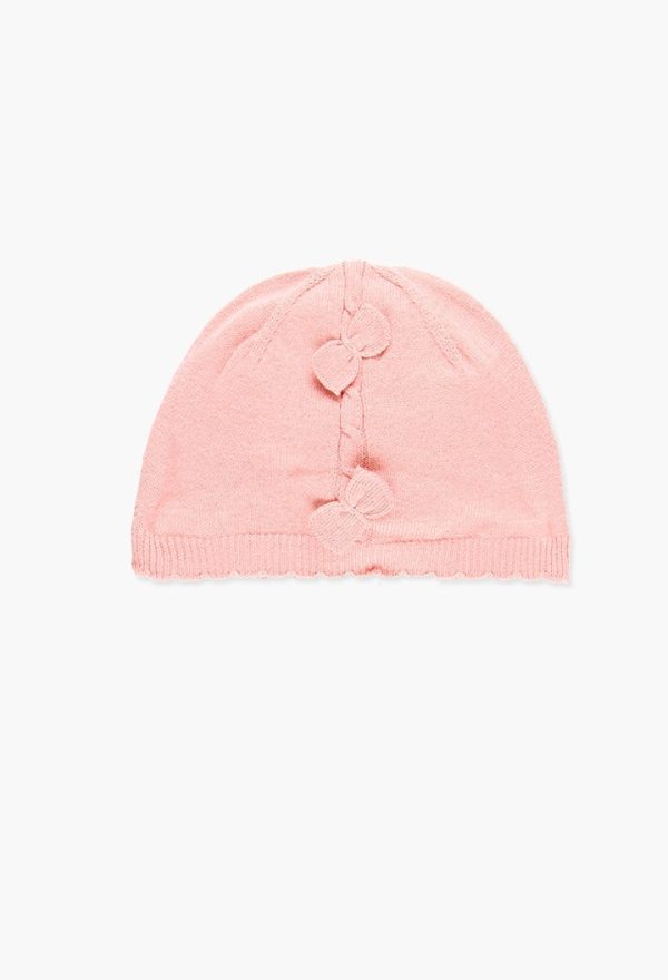 Boboli Knitwear Hat for Baby Girl in Pink (Size 6M - 6Y) Fashion