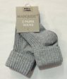 Marquise 2 Pack Grey Knitted Socks For Sale