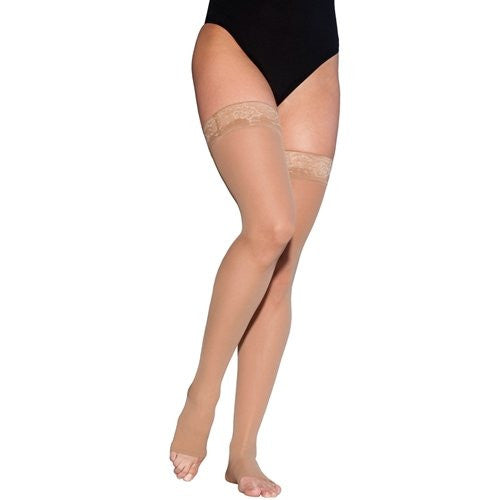 EverSheer | Thigh High Compression Stockings | Open Toe | 30-40 mmHg Hot on Sale