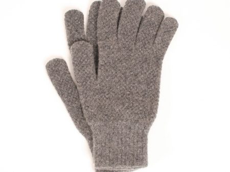 Herbie gloves, grey melange Hot on Sale