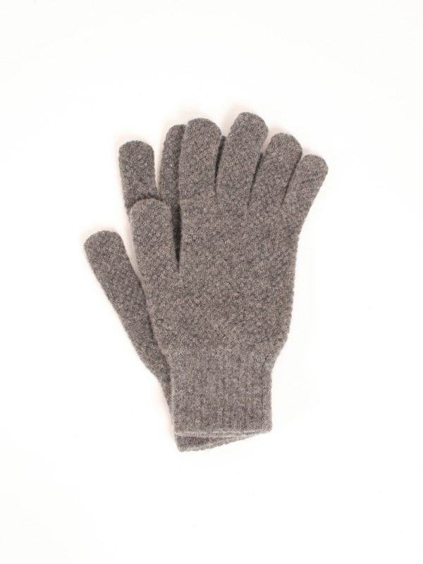 Herbie gloves, grey melange Hot on Sale