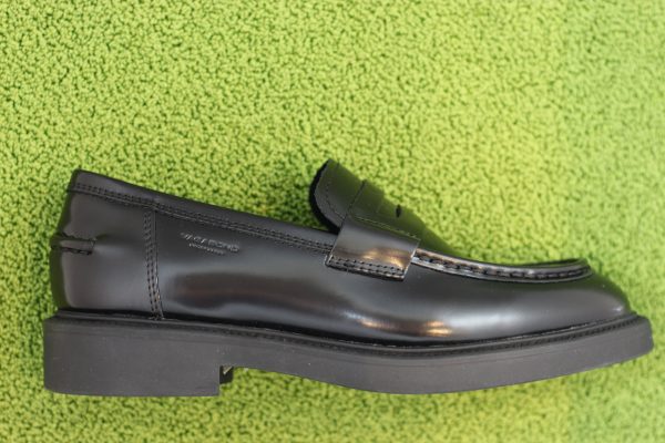 Womens Alex W Loafer - Black Leather For Cheap