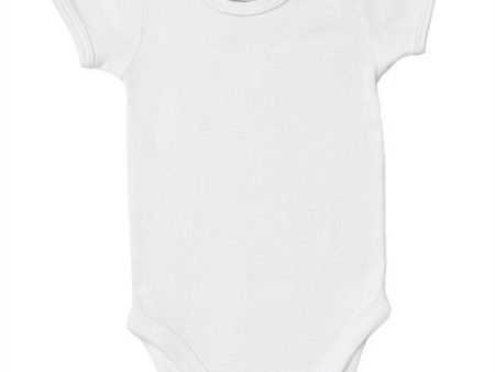 Marquise White Short Sleeve Bodysuit Supply