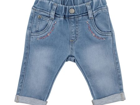 Fox & Finch Light Indigo Denim Jeans - Light Blue (Size 00-7) Hot on Sale