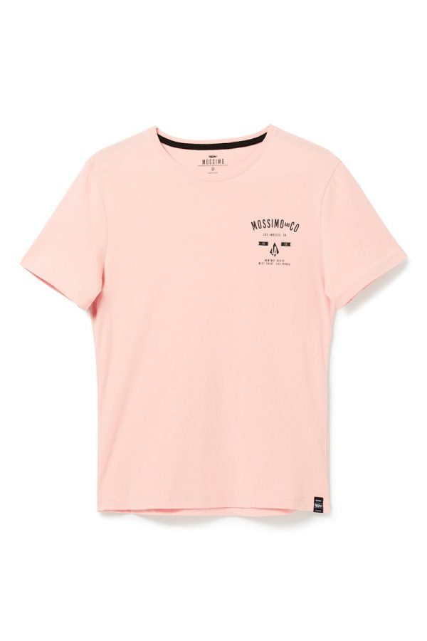 Mossimo Boys Queenscliff Crew Tee - Peach Cheap