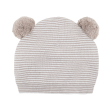 Bebe Koala Beanie in Taupe (Size NB-18M) Hot on Sale