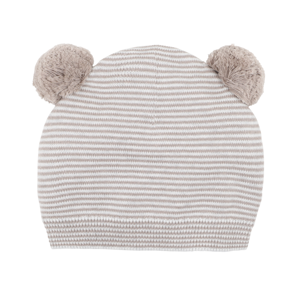 Bebe Koala Beanie in Taupe (Size NB-18M) Hot on Sale