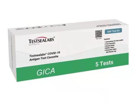 Testsealabs COVID-19 Antigen Test Cassette (box of 5 tests) Online Sale