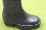 Womens Billie Zip Boot - Black Leather Sale