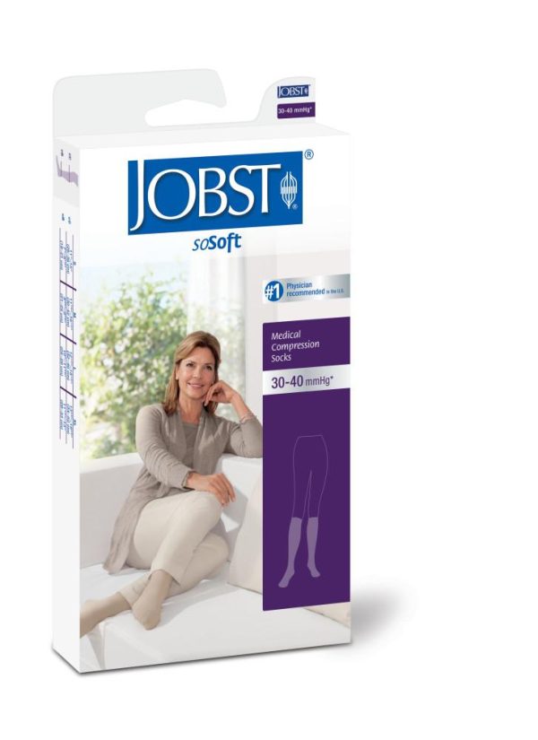 JOBST® soSOFT 30-40mmHg KNEE BROCADE Online Hot Sale