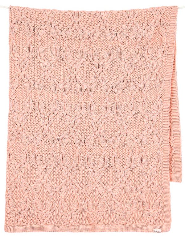 Toshi Organic Blanket Bowie - Blossom on Sale