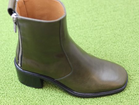 Women s 21217 Zip Boot - Botanic Leather Online now