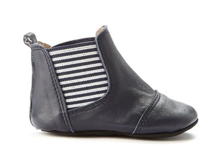 Walnut Wilder Suede Bootee Navy Online Hot Sale