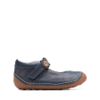 Clarks 26169213 Tiny Flora T. Navy Hot on Sale