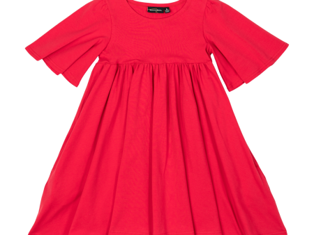 Rock Your Baby Red Goldie Dress (Size 2-12) Fashion