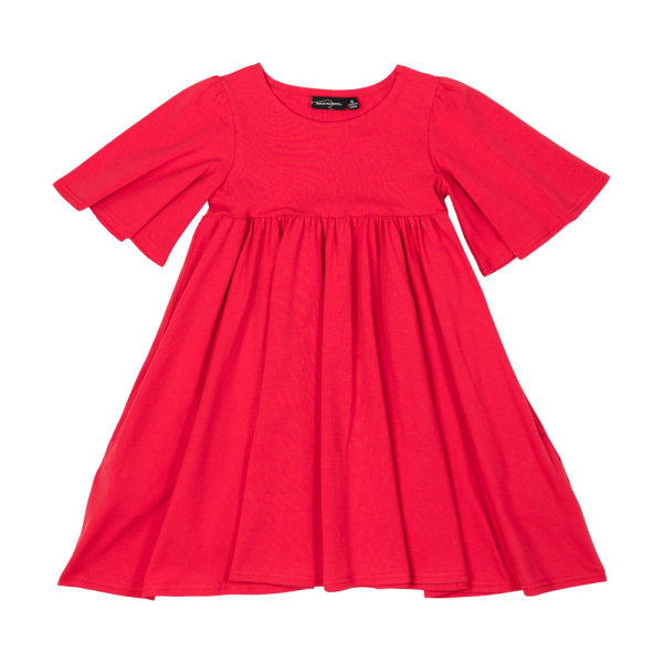 Rock Your Baby Red Goldie Dress (Size 2-12) Fashion