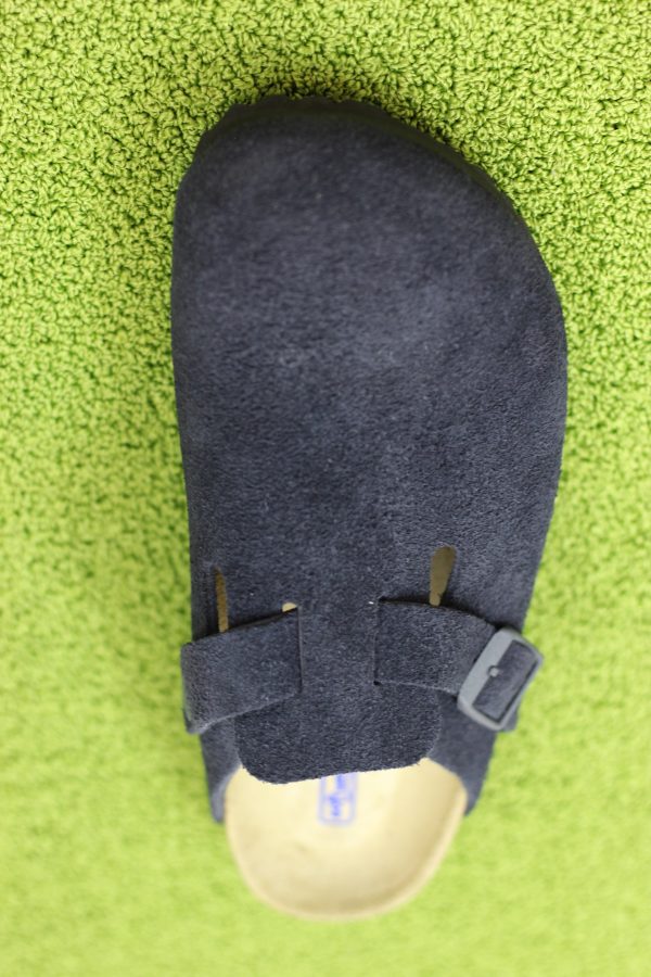 Women s Boston Clog - Midnight Suede Hot on Sale