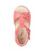 Walnut Rocket Canvas Sandal in Coral Supply