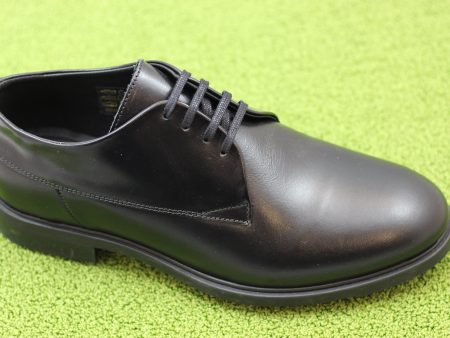 Mens Linea Derby Oxford - Black Leather Online now