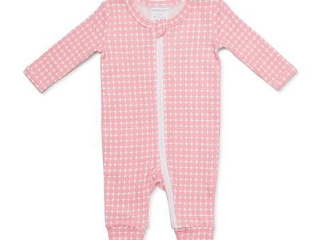 Marquise Girls Dot Footless Zip Growsuit on Sale