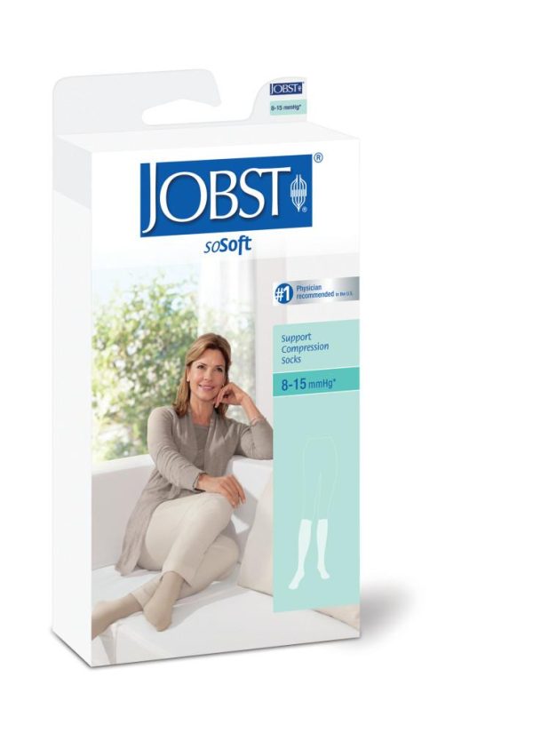 JOBST soSOFT KNEE 8-15 mmHg RIBBED Online now