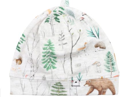 Bebe Atlas Beanie - Atlas Print (Size NB-9M) Fashion