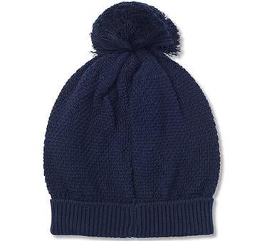 Walnut VANCE KNIT BEANIE NAVY Fashion