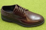 Mens Linea Derby Oxford - Brown Leather Discount