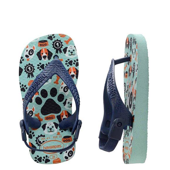 Havaianas Baby Pets Ice Blue Navy Blue Online