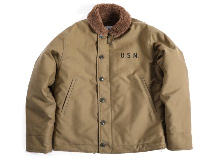 2ND Deck Jacket Khaki For Discount