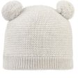 Toshi Oganic Beanie Snowy - Pebble (Size NB-2) Online Hot Sale