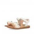 WHITE SANDALS WITH STUDS AND FRINGE FOR GIRLS 44664 Supply