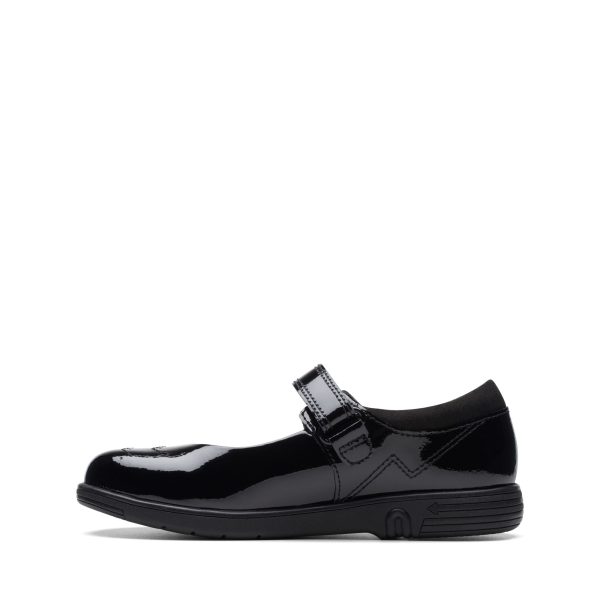 Clarks 26175308 Jazzy Jig K Black Patent Online Sale