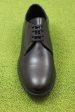 Mens Linea Derby Oxford - Black Leather Online now