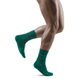 Reflective Mid Cut Compression Socks, Men Sale