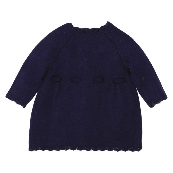 Fox & Finch Long Knit Cardigan- Navy Online Sale