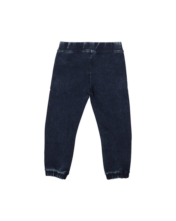 Fox & Finch Indigo French Terry Pants - Indigo (Size 00-7) on Sale