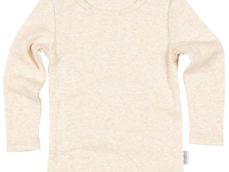 Toshi Dreamtime Organic L S Tee in Feather (Size 00-2) Fashion