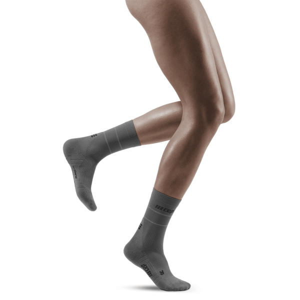 Reflective Mid Cut Compression Socks, Women Online