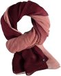 Fraas 625490 400 Rose Berry Pleated Tonal Wrap Hot on Sale