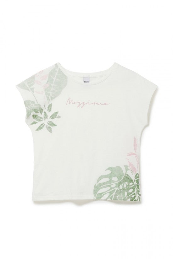 Mossimo Girls Azalea Curve Tee - White Online now