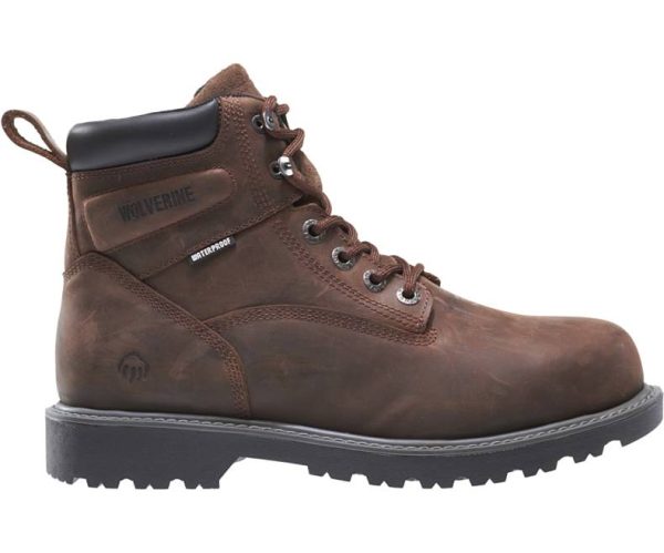 WOLVERINE  FLOORHAND WATERPROOF 6  BOOT SOFT TOE Online Hot Sale