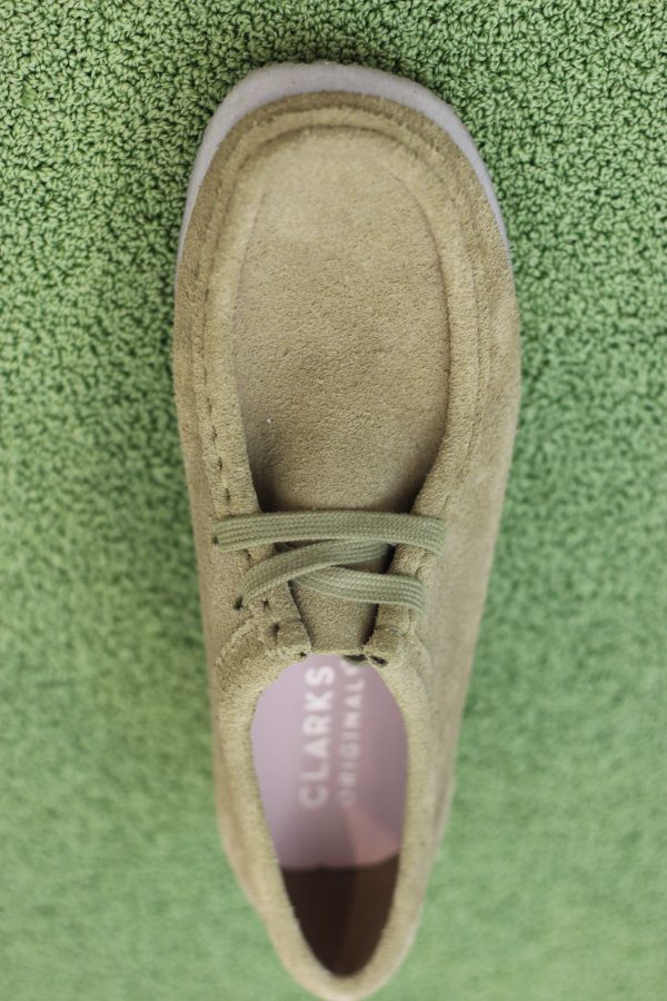 Women s Wallabee - Mid Green Suede Hot on Sale