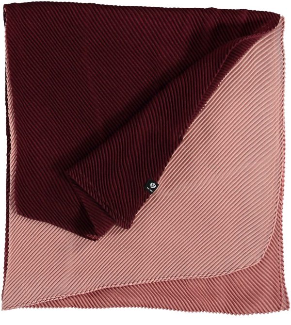 Fraas 625490 400 Rose Berry Pleated Tonal Wrap Hot on Sale